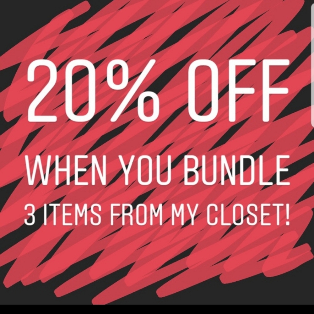 20% off when you bundle 3 or more items